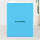 TRUMP VERJAARDAG GRAPPIGE WENSKAARTEN KAART (Achterkant)