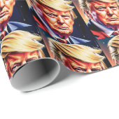 TRUMP VERJAARDAG INPAKPAPIER (Rol Hoek)