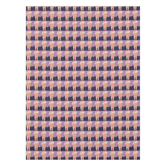 TRUMP VERJAARDAG PAPTY Tafelkleed (Voorkant)