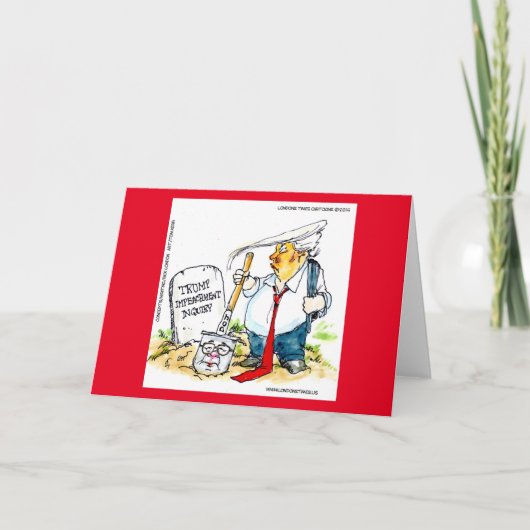 Trump vermindert de impasse rond een rok Londen Kaart (Voorkant)