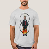 Trump vernietigt planeet t-shirt (Voorkant)