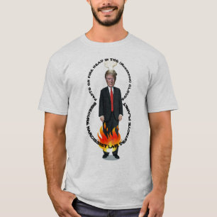 Trump vernietigt planeet t-shirt