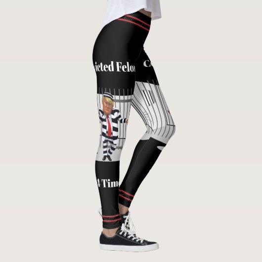Trump veroordeelde misdadige Leggings (Rechts)