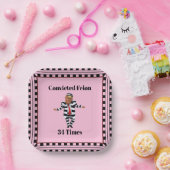 Trump veroordeelde misdadige papieren Bord (Feest)