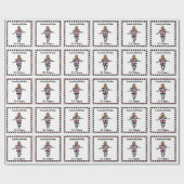 Trump veroordeelde misdadiger inpakpapier (Vlak)