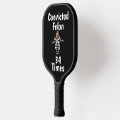 Trump veroordeelde misdadiger Pickleball Paddle (Links)