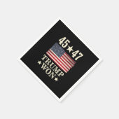 Trump veroverde in 2024 de 45 47ste President Amer Servet (Hoek)