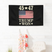 Trump veroverde in 2024 de 45 47ste President Amer Spandoek (Insitu)
