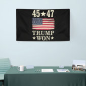 Trump veroverde in 2024 de 45 47ste President Amer Spandoek (Beurs)