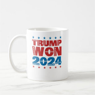 Trump veroverde in 2024 het 47e President van de V Koffiemok