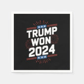 Trump veroverde in 2024 President 47e van het Witt Servet (Voorkant)