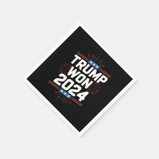 Trump veroverde in 2024 President 47e van het Witt Servet (Hoek)