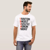 Trump-verrader T-shirt (Voorkant volledig)