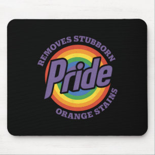 Trump Verwijdert Hardnekkige Oranje Vlekken Pride  Muismat