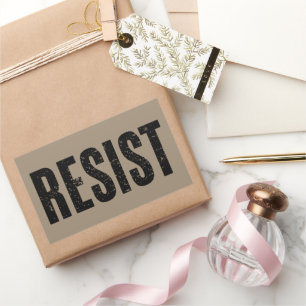 Trump verzet Trump protest anti-politiek protest  Rechthoekige Sticker