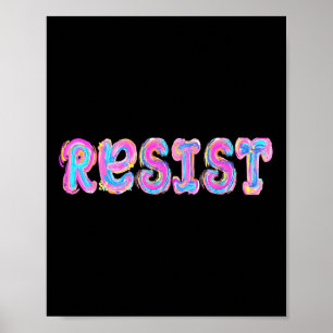 Trump verzet zich tegen protest tegen anti-politie poster