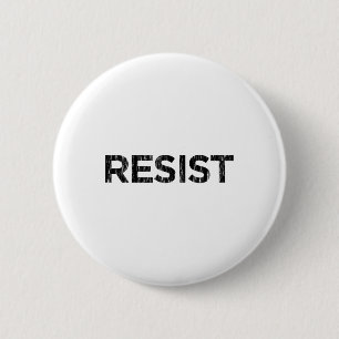 Trump verzet zich tegen protest tegen anti-politie ronde button 5,7 cm