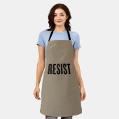 Trump verzet zich tegen protest tegen anti-politie schort (Gedragen)