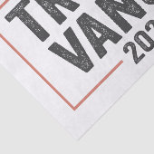 Trump Vice President Vance 2024 President Verkiezi Tissuepapier (Detail)