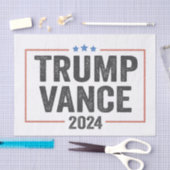 Trump Vice President Vance 2024 President Verkiezi Tissuepapier (Craft)