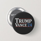 Trump vice-president Vance Amerikaanse verkiezinge Ronde Button 5,7 Cm (Voorkant /achterkant)