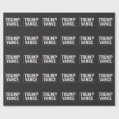 Trump Vice President Vance President Verkiezing US Cadeaupapier (Vlak)