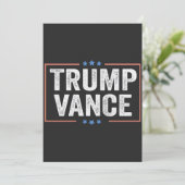 Trump Vice President Vance President Verkiezing US Kaart (Staand voorkant)