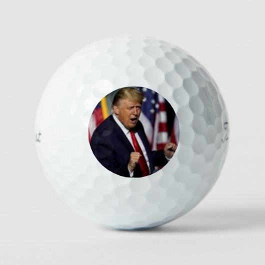 Trump - Victory Dance golfballen, Golfballen (Voorkant)