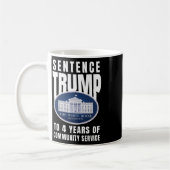 Trump vier jaar gemeenschapsdienst 9 koffiemok (Links)