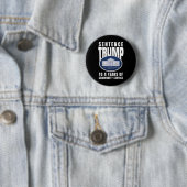 Trump vier jaar gemeenschapsdienst 9 ronde button 5,7 cm (In situ)
