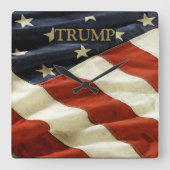 TRUMP VIERKANTE KLOK (Voorkant)