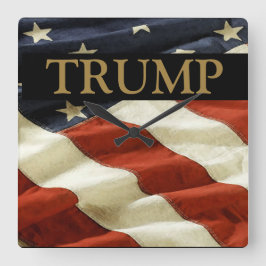 TRUMP VIERKANTE KLOK