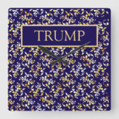 TRUMP VIERKANTE KLOK (Voorkant)