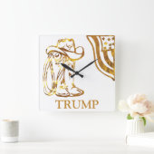 TRUMP VIERKANTE KLOK (Huis)