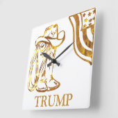 TRUMP VIERKANTE KLOK (Hoek)