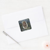 Trump Vierkante Sticker (Envelop)