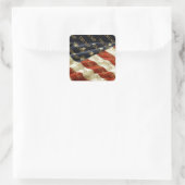 TRUMP VIERKANTE STICKER (Tas)