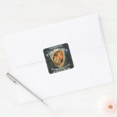 Trump Vierkante Sticker (Envelop)