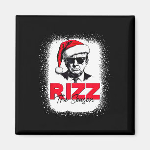 Trump viert het kerstseizoen grappig Donald Trump Magneet