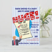 Trump viert uw grootse Milestone Party Kaart (Staand voorkant)