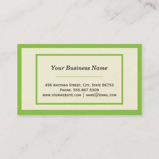 Trump Visitekaartje (Achterkant)