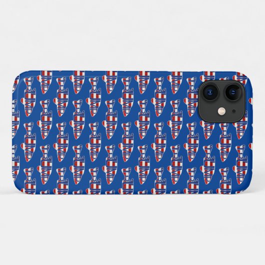 TRUMP-visvlag Case-Mate iPhone Case (Achterkant (horizontaal))