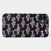 TRUMP visvlaggen met bubbels Case-Mate iPhone Case (Achterkant (horizontaal))