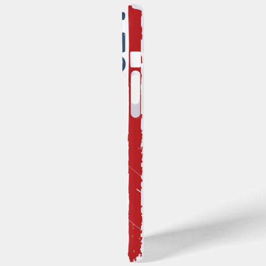 Trump vlag Amerika Case-Mate iPhone Case (Achterkant / Links)