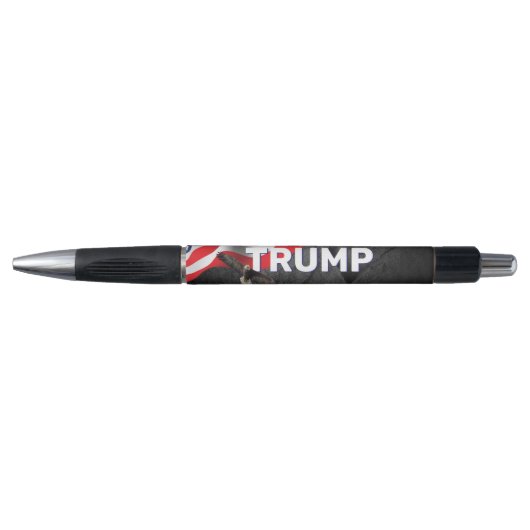 Trump-vlag met Bald Eagle Pen (Voorkant)