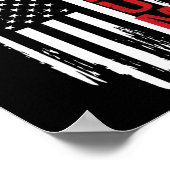 Trump-vlag poster (Hoek)