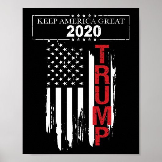 Trump-vlag poster (Voorkant)