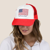 TRUMP-VLAG TRUCKER PET (In situ)