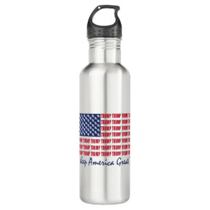 TRUMP-VLAG WATERFLES 