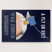 Trump vliegt op Pence Head met Flyswatter, ZFJ Legpuzzel (Horizontaal)